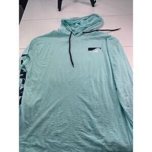 Surf style Long Sleeve Hooded Shirt Mens XL Fort Lauderdale